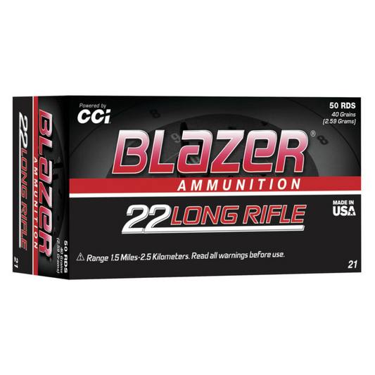 CCI Blazer Rimfire 22LR 40GR