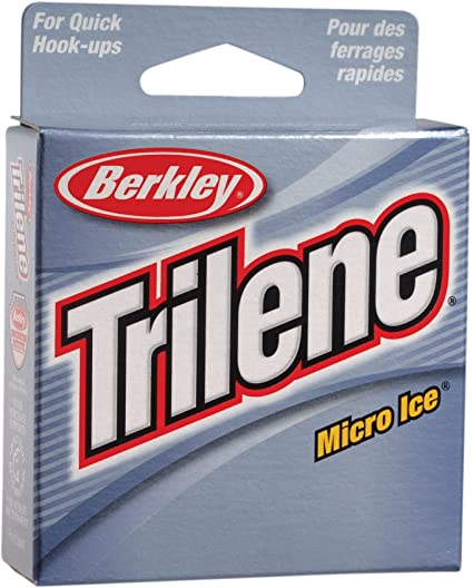 Trilene Micro Ice Mono Line 110yd Clear Steel